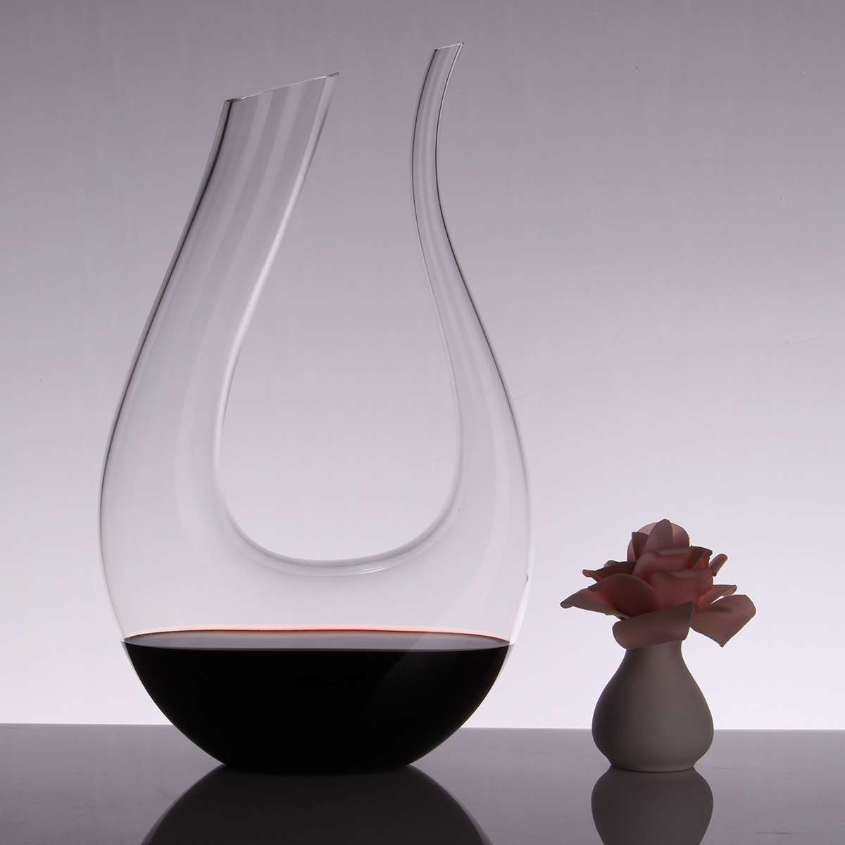 YKPuii 1500ML Big Decanter Handmade Crystal Red Wine Brandy Champagne Glasses