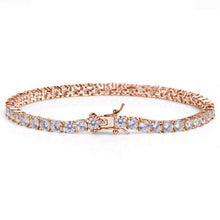 Load image into Gallery viewer, ROCK 4MM One Row Tennis Bracelet | 960545