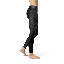 Load image into Gallery viewer, Womens Carbon Fiber Sports Leggings