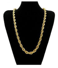 Load image into Gallery viewer, 14K Yellow Gold Solid Brass Classic Korean Chain