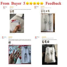 Load image into Gallery viewer, 2 PCS /Set Crystal Wedding Toasting Champagne Flutes Glasses