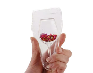 Flowing Liquid Red Wine Glass Cup Cell Phone Case