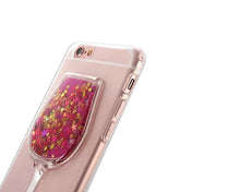 Load image into Gallery viewer, Flowing Liquid Red Wine Glass Cup Cell Phone Case
