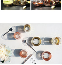 Load image into Gallery viewer, Rose Gold Hexagon Plating Glass Cup Gold Wine Cup