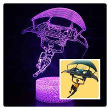 Load image into Gallery viewer, 3D illusion Battle Royale Figures Lamp Raven Light