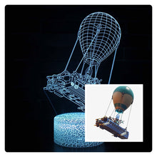 Load image into Gallery viewer, 3D illusion Battle Royale Figures Lamp Raven Light
