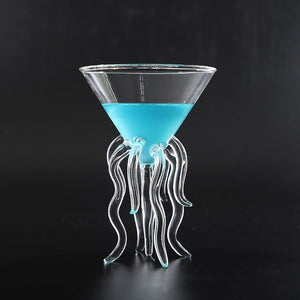 100ML Creative Octopus Cocktail Glass Transparent