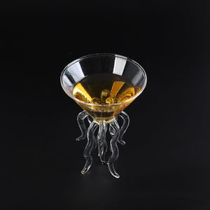 100ML Creative Octopus Cocktail Glass Transparent