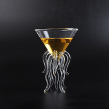 Load image into Gallery viewer, 100ML Creative Octopus Cocktail Glass Transparent