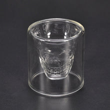 Load image into Gallery viewer, SkullHead Whiskey Tequila Shot Glass