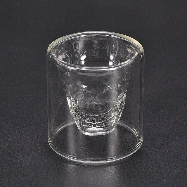 SkullHead Whiskey Tequila Shot Glass