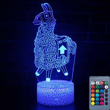 Load image into Gallery viewer, 3D illusion Battle Royale Figures Lamp Raven Light