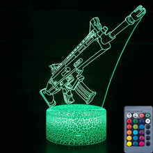 Load image into Gallery viewer, 3D illusion Battle Royale Figures Lamp Raven Light