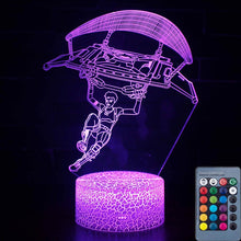 Load image into Gallery viewer, 3D illusion Battle Royale Figures Lamp Raven Light