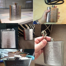 Load image into Gallery viewer, Creative Stainless Steel Hip Flask Pocket Portable Mini Wine Glass