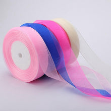 Load image into Gallery viewer, 15mm 45M Silk Yarn Ribbon Wedding Decoration