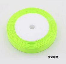Load image into Gallery viewer, 15mm 45M Silk Yarn Ribbon Wedding Decoration