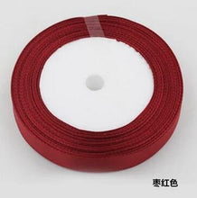 Load image into Gallery viewer, 15mm 45M Silk Yarn Ribbon Wedding Decoration