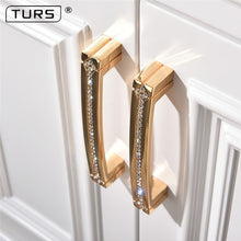 Load image into Gallery viewer, Deluxe Glass Diamond Furniture Decoration Handles Crystal Wine Cabinet Drawer