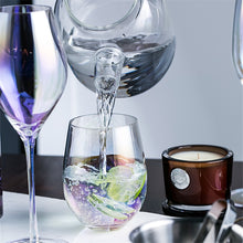 Load image into Gallery viewer, Rainbow Plating Goblet Wine Glass Crystal Cocktail Glasses Champagne Flute