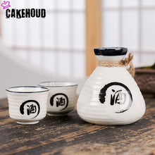 Load image into Gallery viewer, CAKEHOUD Japanese Sake Set Creative Ceramic Wine Set