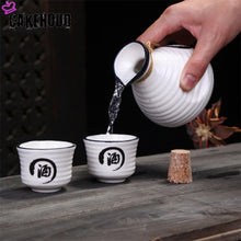 Load image into Gallery viewer, CAKEHOUD Japanese Sake Set Creative Ceramic Wine Set