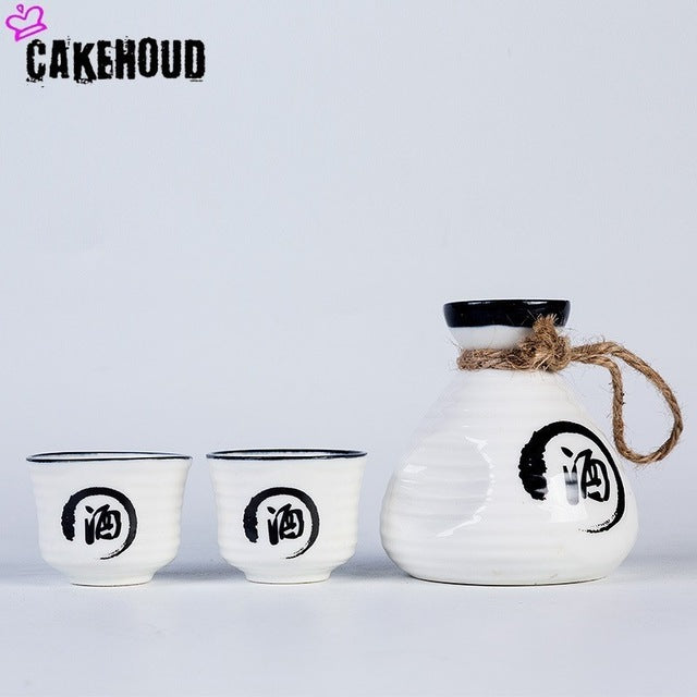 CAKEHOUD Japanese Sake Set Creative Ceramic Wine Set