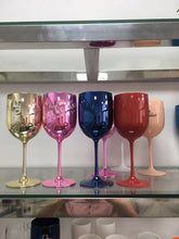 Load image into Gallery viewer, Plastic White Champagne Coupes Cocktail glass MOET Champagne Flutes