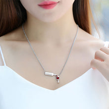 Load image into Gallery viewer, ZPAMS Women Cubic Zirconia  Gold Chain Pendant Necklace Gift