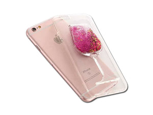 Flowing Liquid Red Wine Glass Cup Cell Phone Case