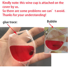 Load image into Gallery viewer, Flowing Liquid Red Wine Glass Cup Cell Phone Case